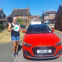 Driving test pass — Learn with Leah, manual driving lessons in Wallingford